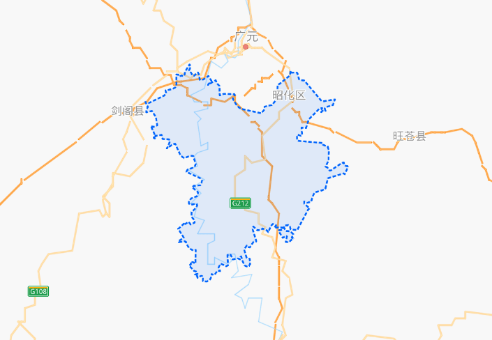 四川省一个区,人口超20万,名字是皇帝所赐!_广元市