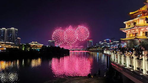 女儿节之夜 广元美轮美奂 组图 聚焦广元女儿节
